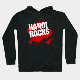 hani rocks || red splash Hoodie